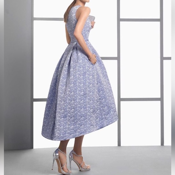 Rosa Clara Dresses & Skirts - Rosa Clara High Low Brocade Cocktail Dress | 12 NWT